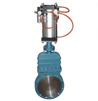 DMZ673X/F/H气动暗杆刀型闸阀